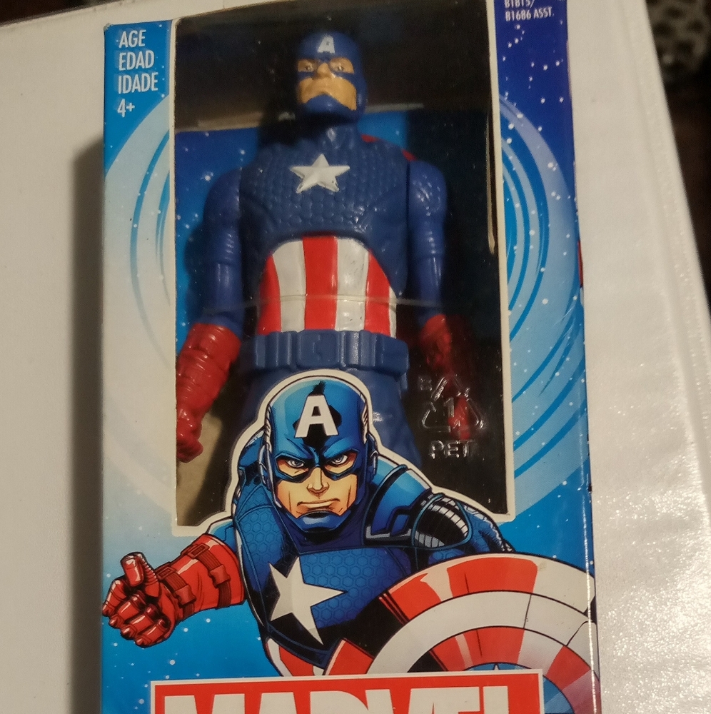 6" Captain America Avengers action figure